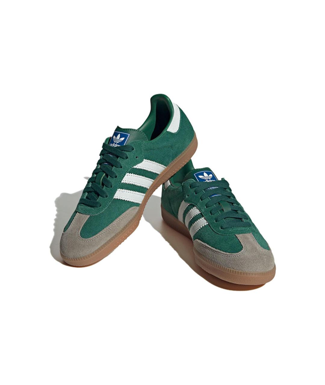 ADIDAS Зеленые кеды, фото 4