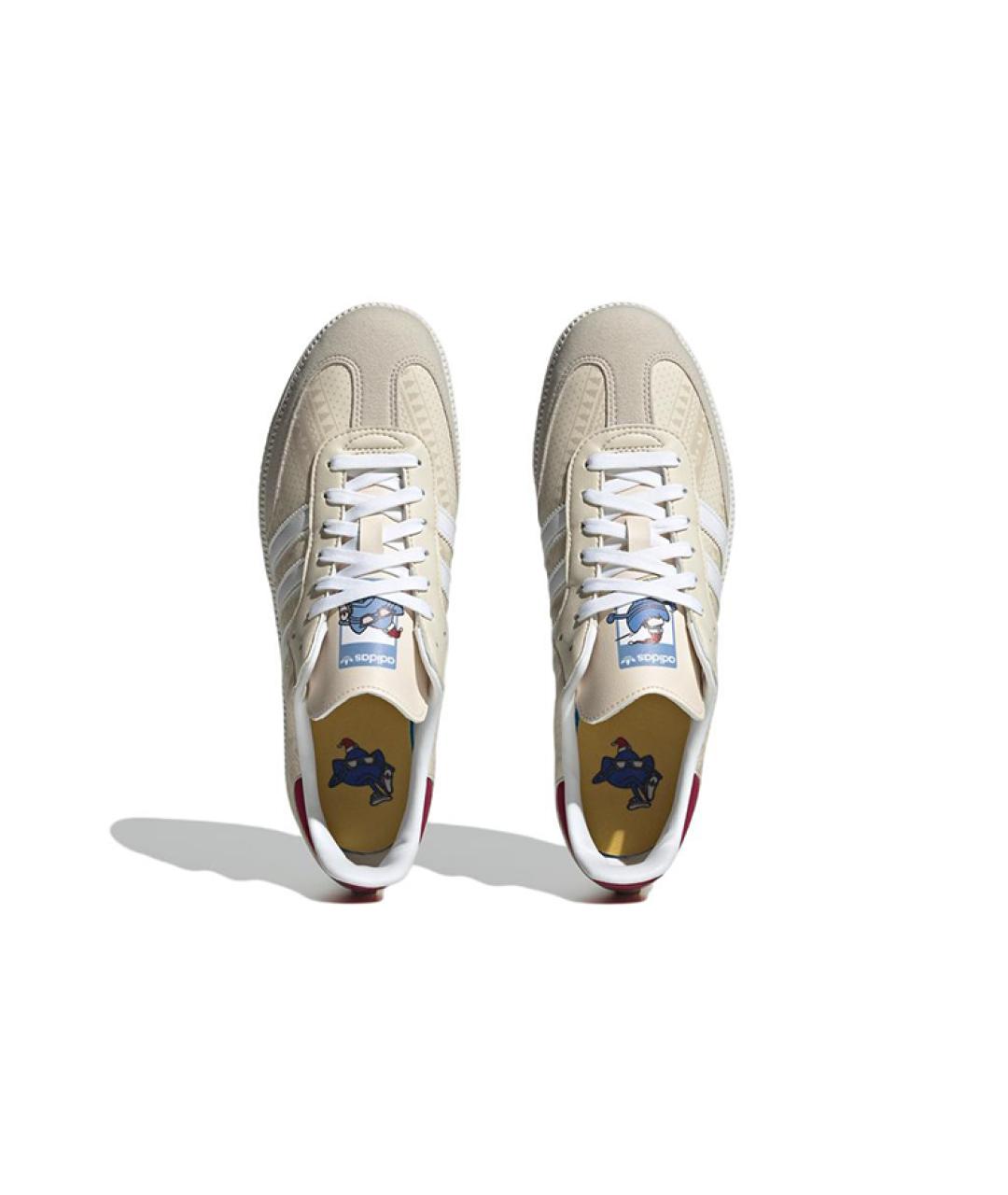 ADIDAS Бежевые кеды, фото 5