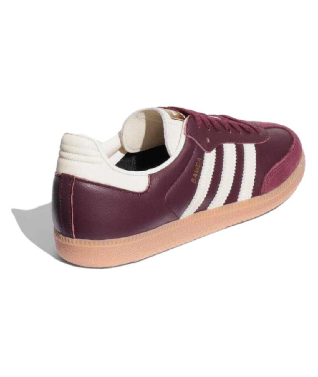 ADIDAS Бордовые кеды, фото 3