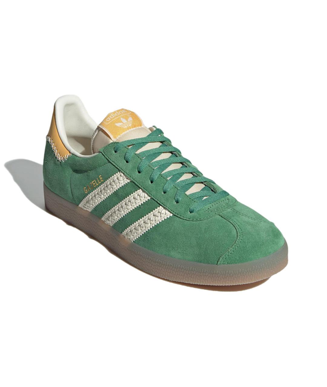 ADIDAS Зеленые кеды, фото 4
