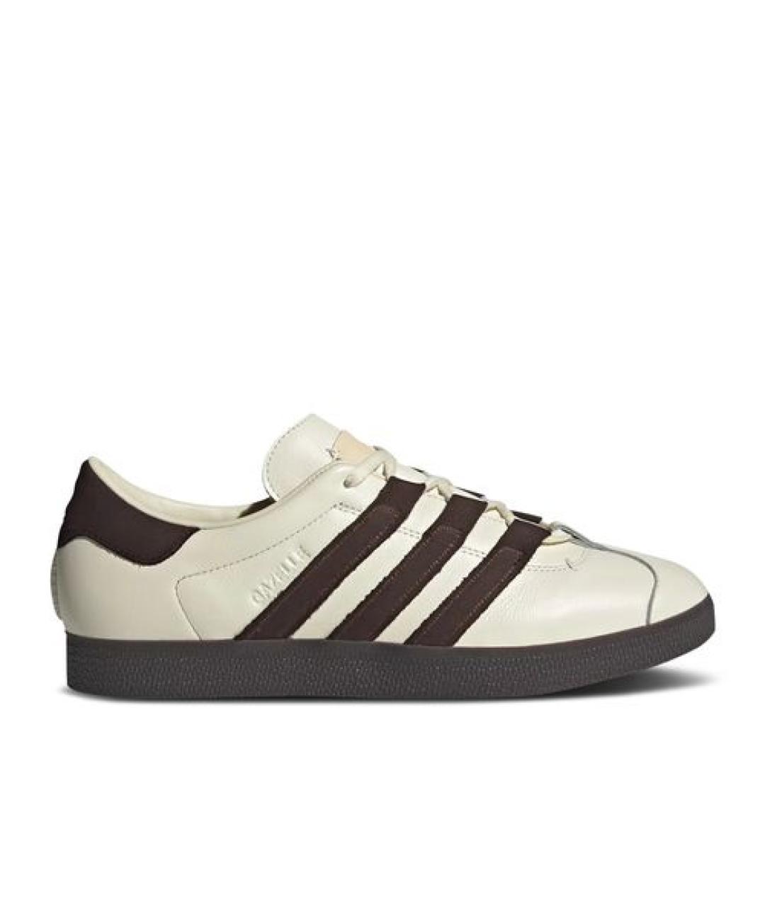 ADIDAS Бежевые кеды, фото 1