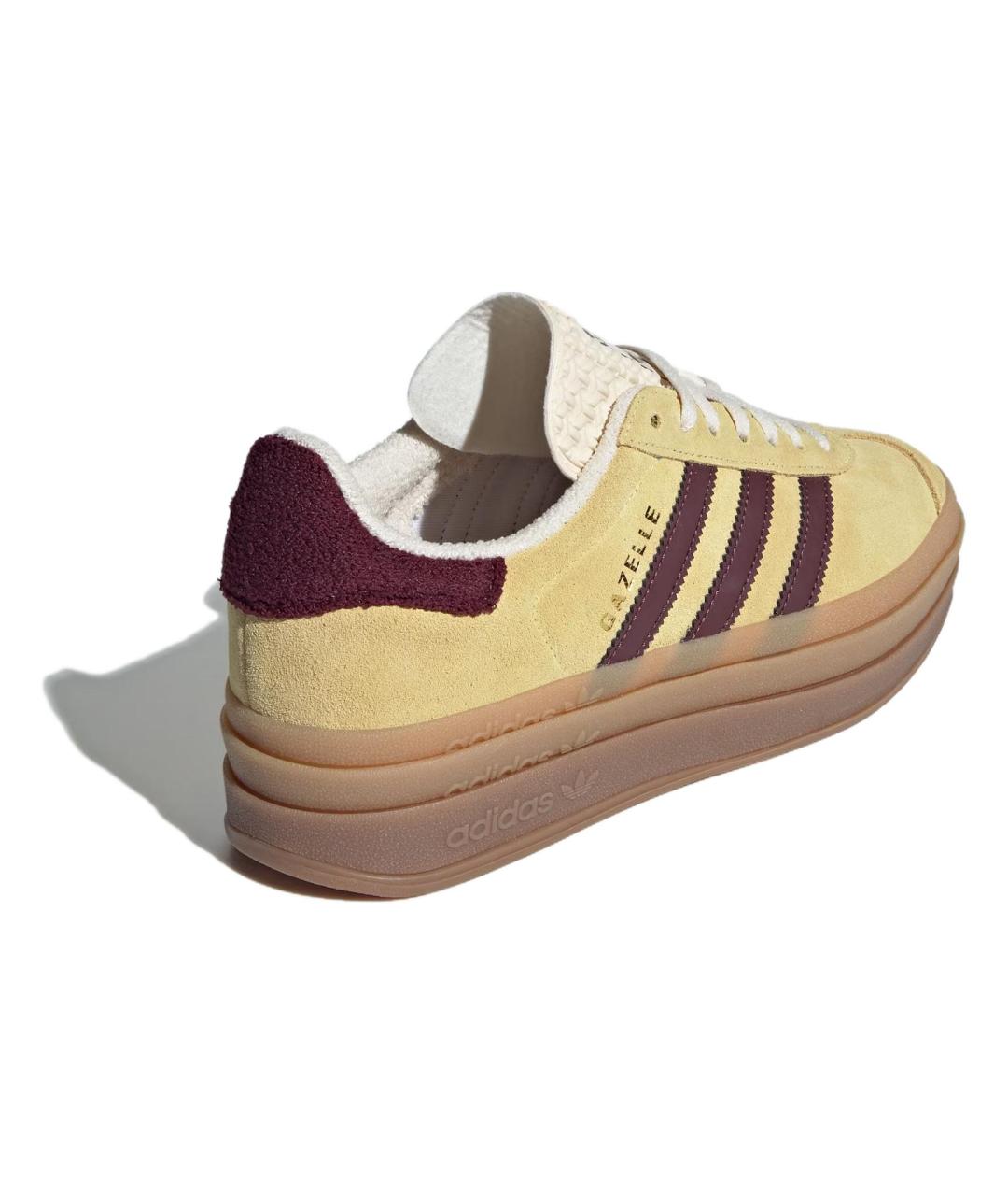 ADIDAS Желтые кеды, фото 4