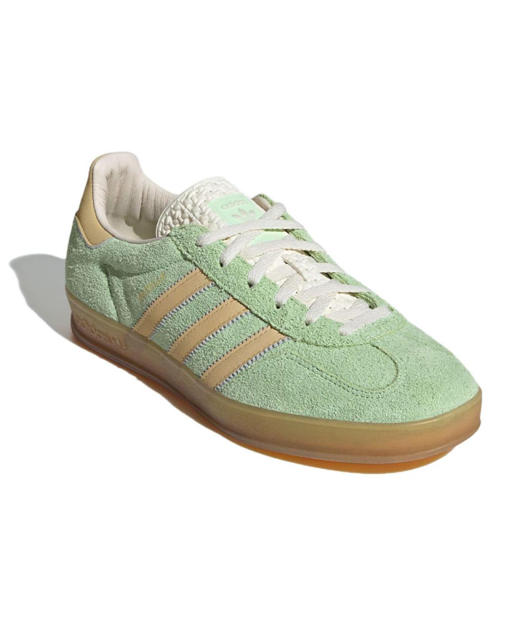 ADIDAS Зеленые кеды, фото 4