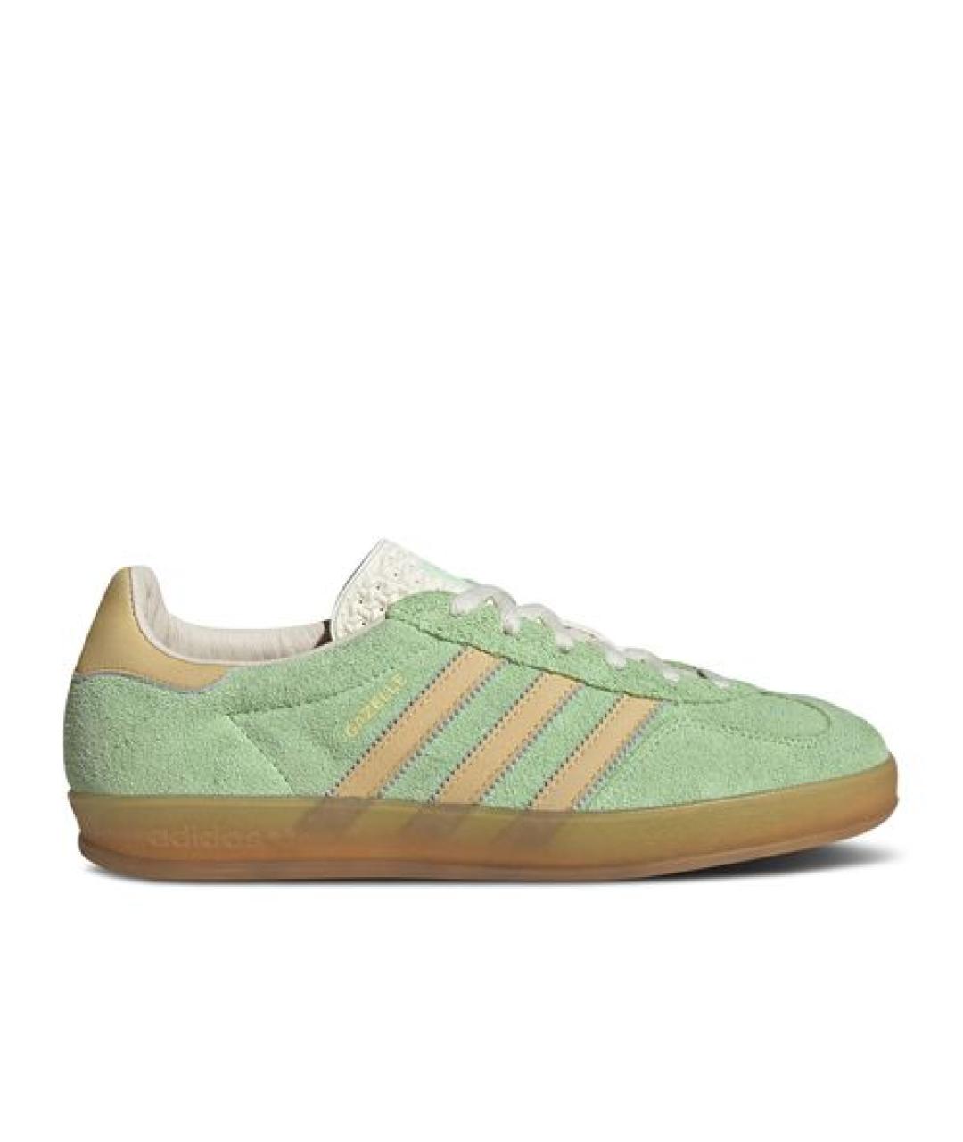 ADIDAS Зеленые кеды, фото 1