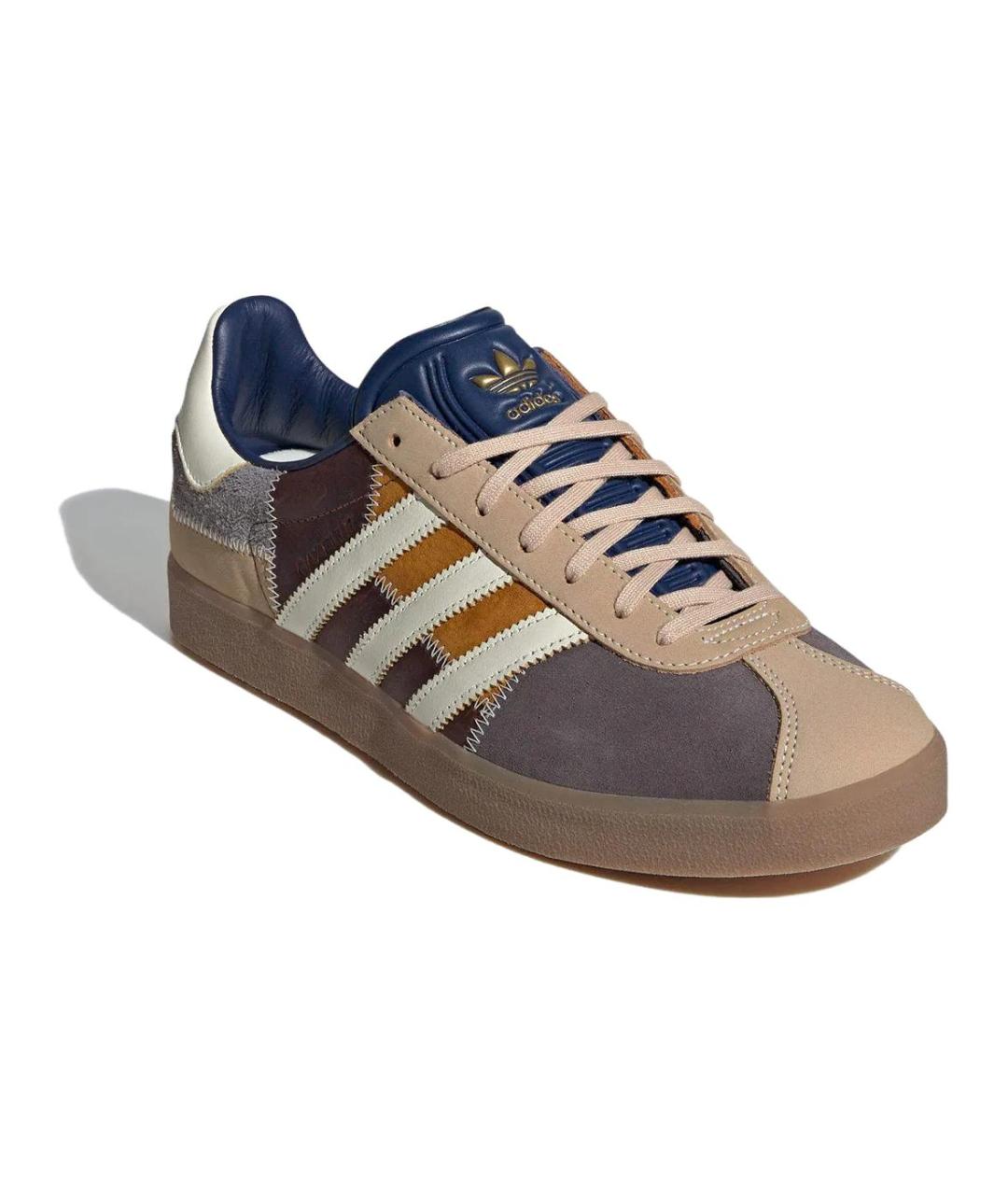 ADIDAS Коричневые кеды, фото 4