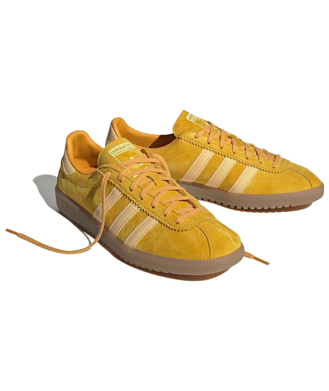 ADIDAS Желтые кеды, фото 4