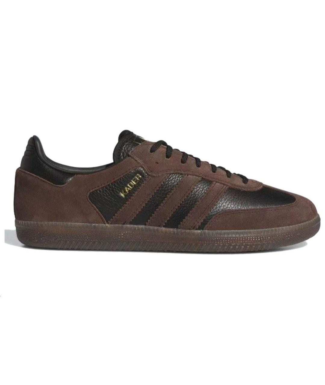 ADIDAS Коричневые кеды, фото 1