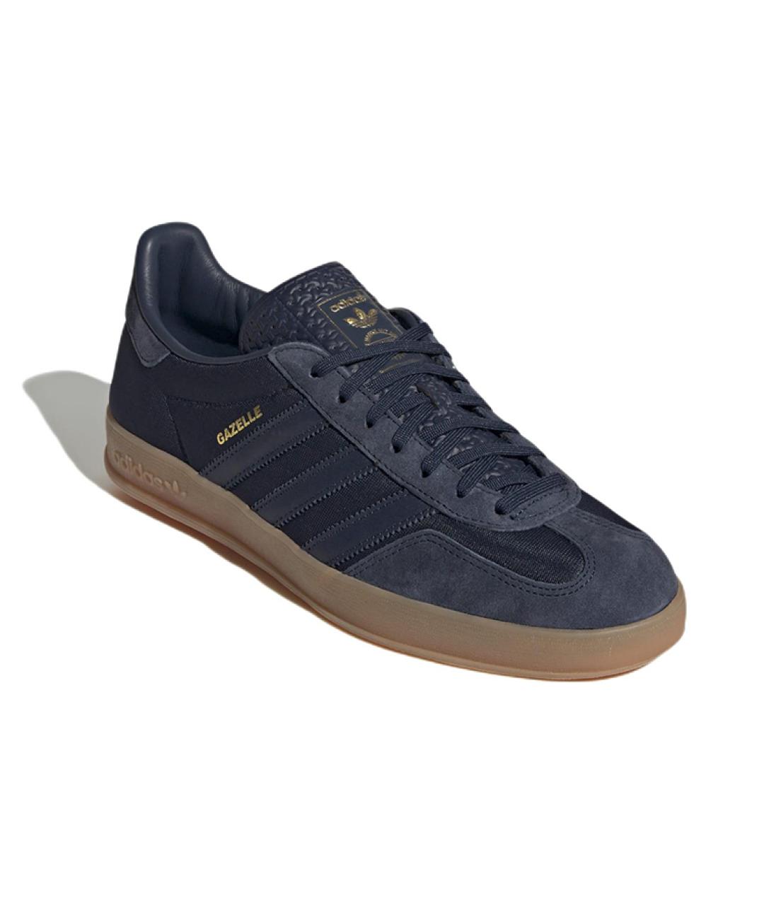 ADIDAS Темно-синие кеды, фото 5