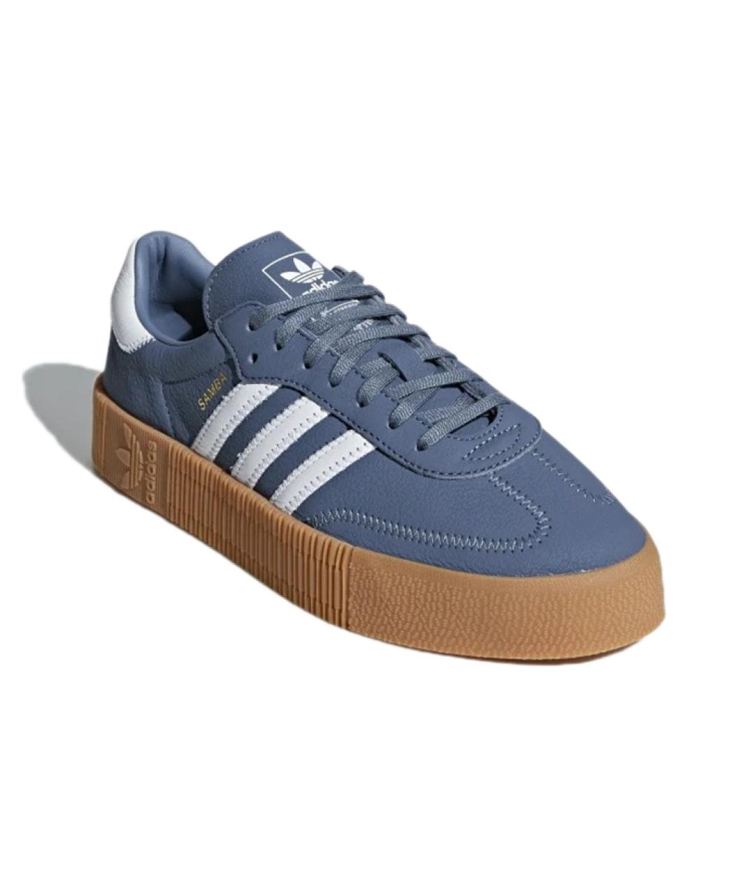 ADIDAS Синие кеды, фото 3