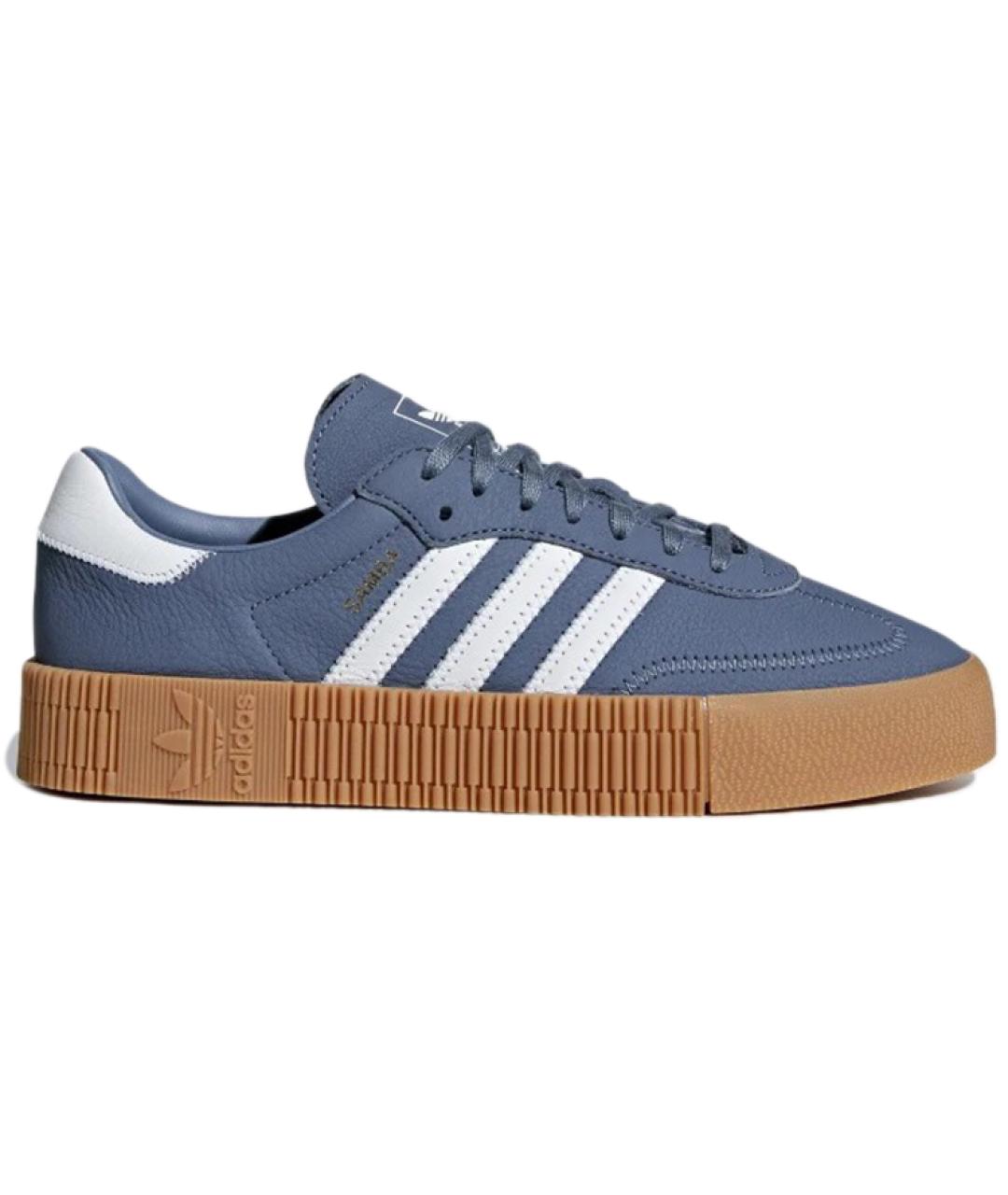 ADIDAS Синие кеды, фото 1