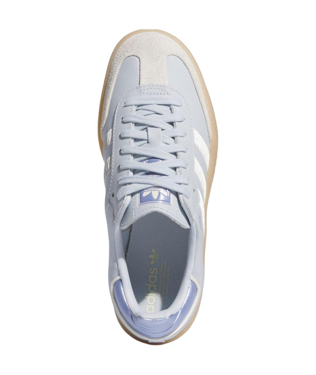ADIDAS Голубые кеды, фото 4