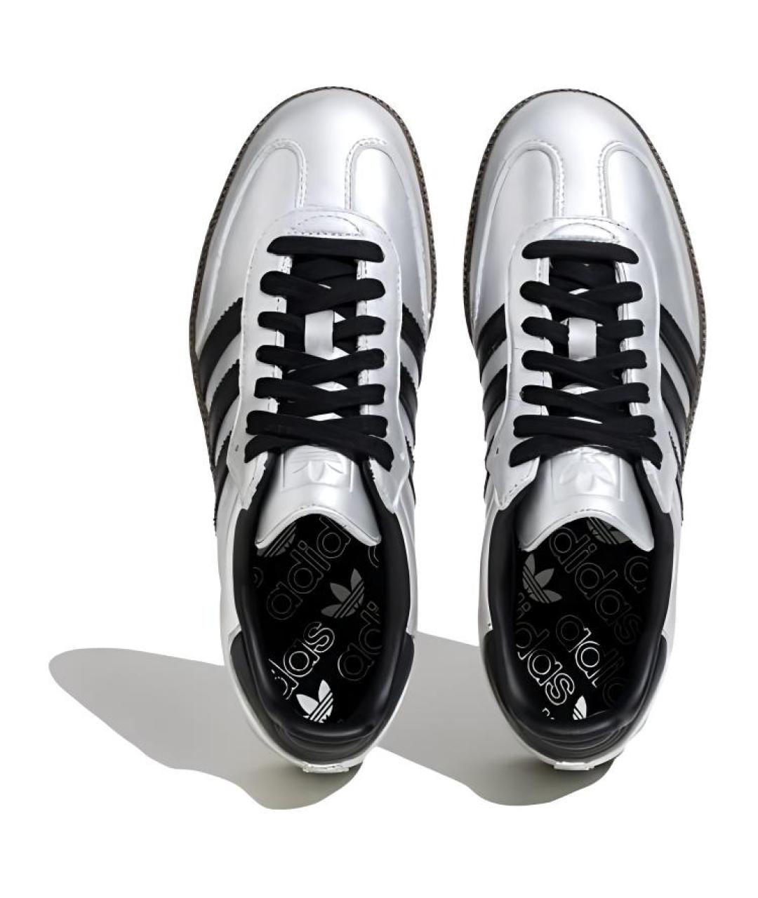 ADIDAS Серебряные кеды, фото 4