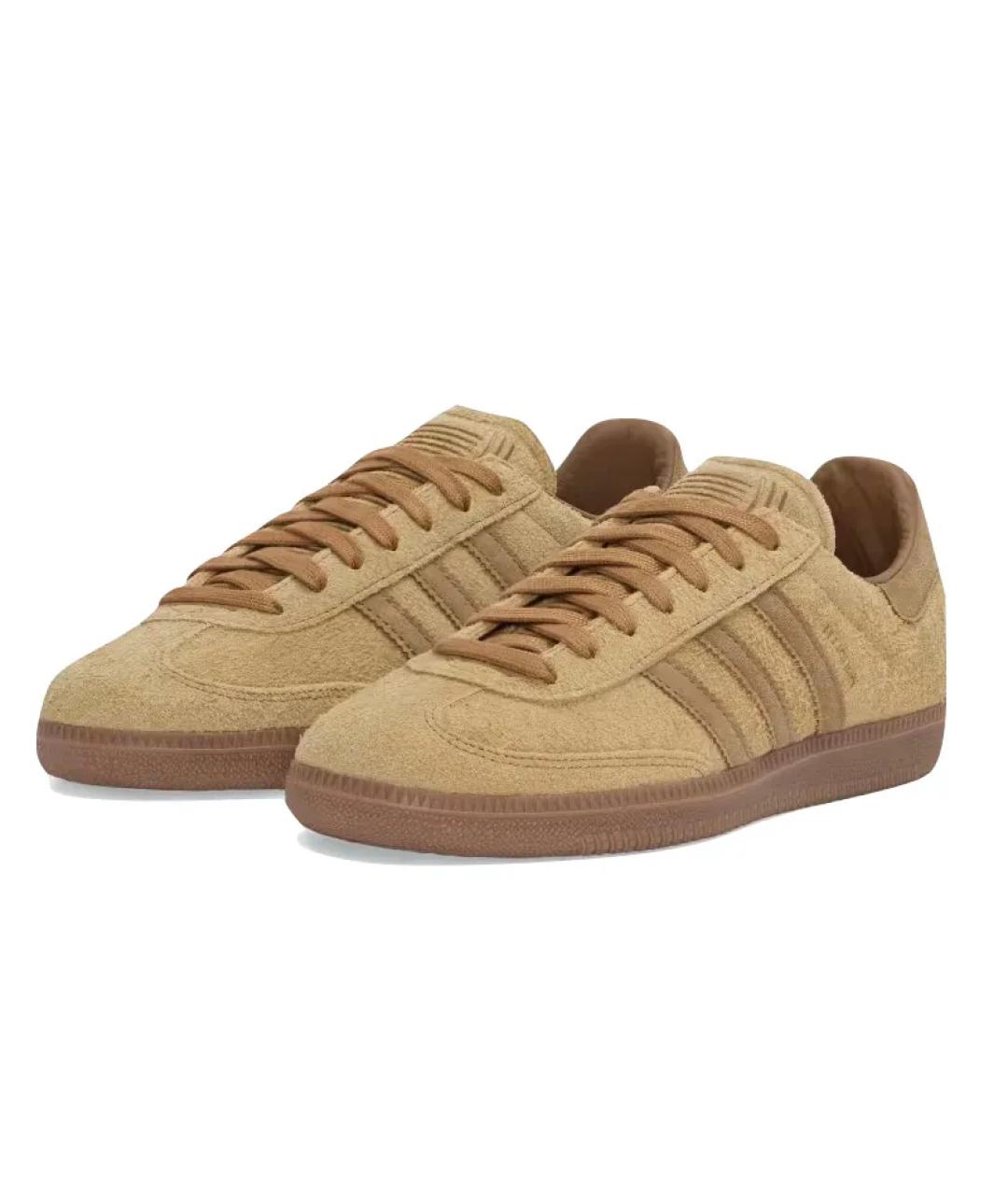 ADIDAS Бежевые кеды, фото 3