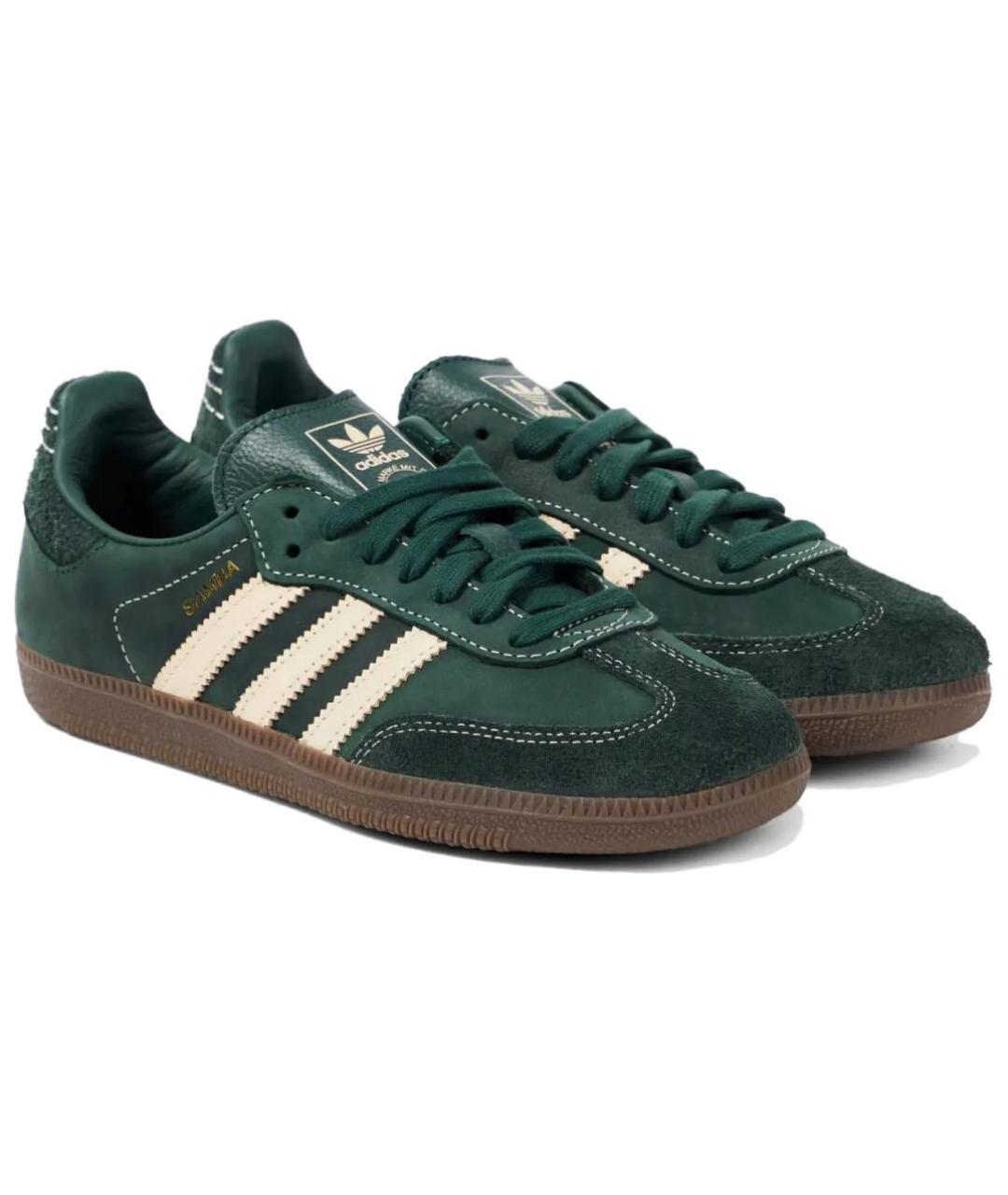 ADIDAS Зеленые кеды, фото 4