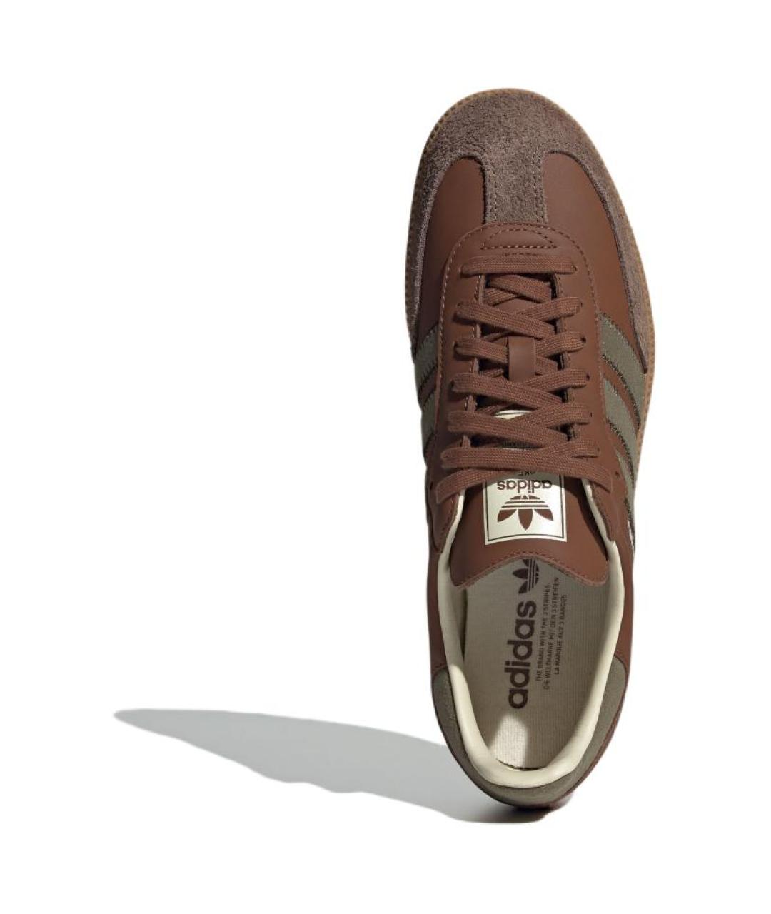 ADIDAS Коричневые кеды, фото 4