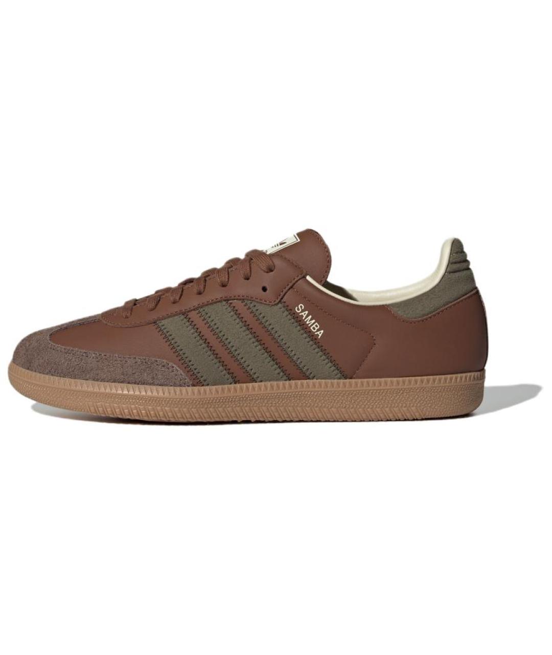 ADIDAS Коричневые кеды, фото 2
