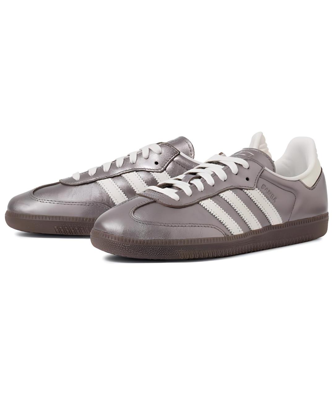 ADIDAS Серые кеды, фото 4