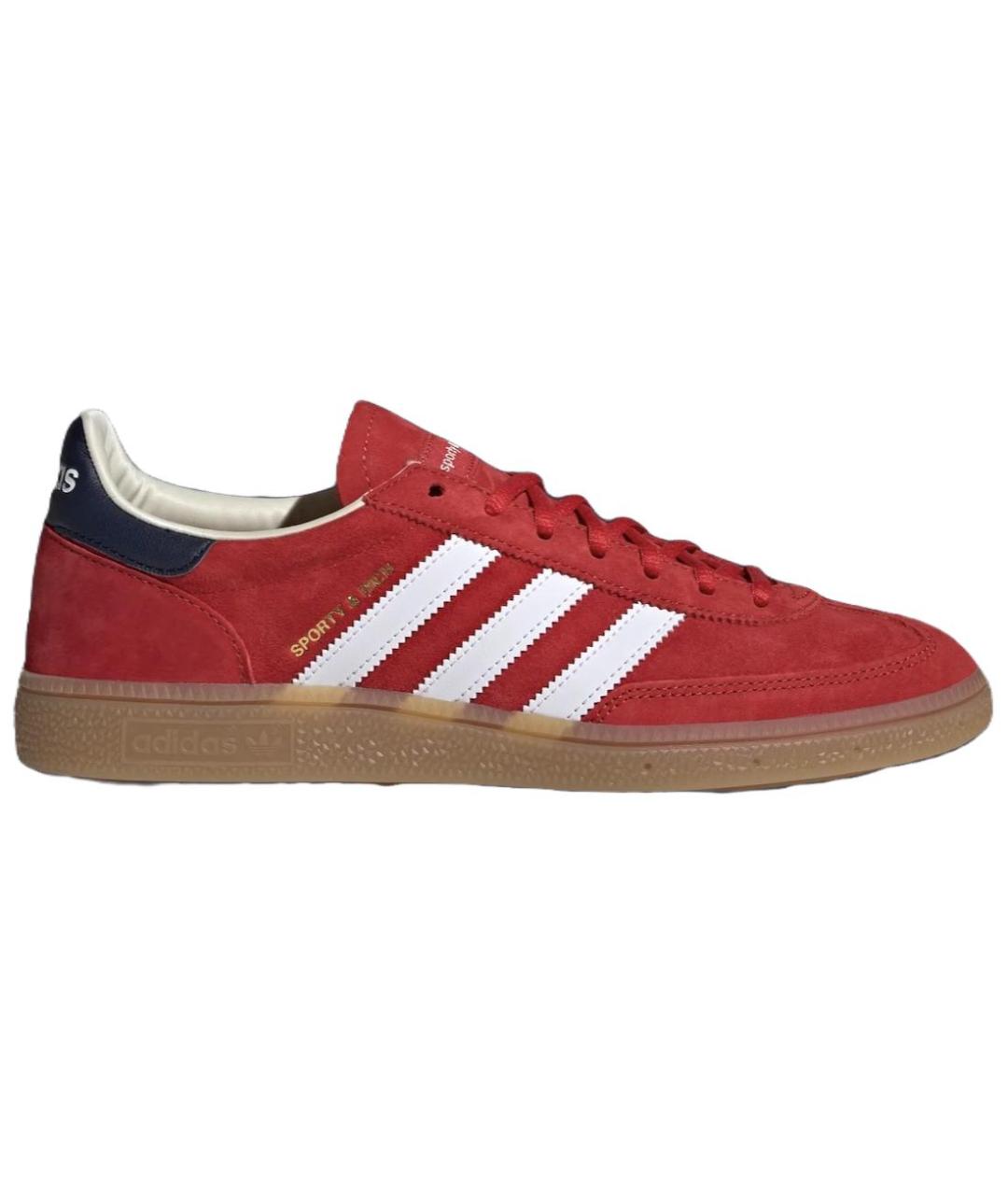 ADIDAS Красные кеды, фото 1