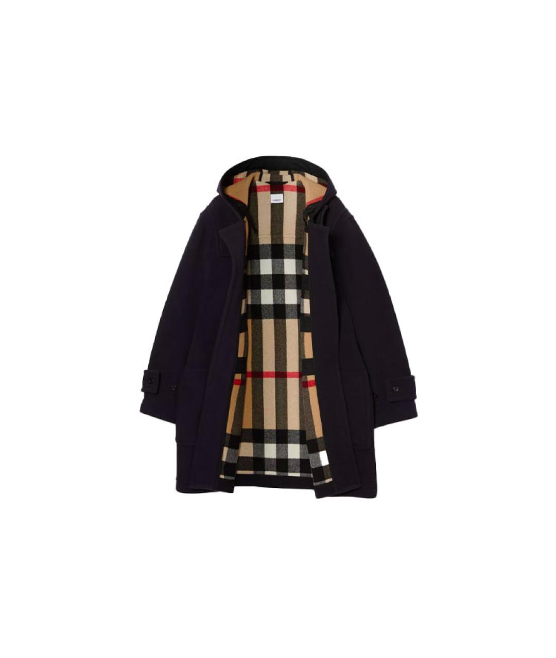 BURBERRY Темно-синий тренч / плащ, фото 2