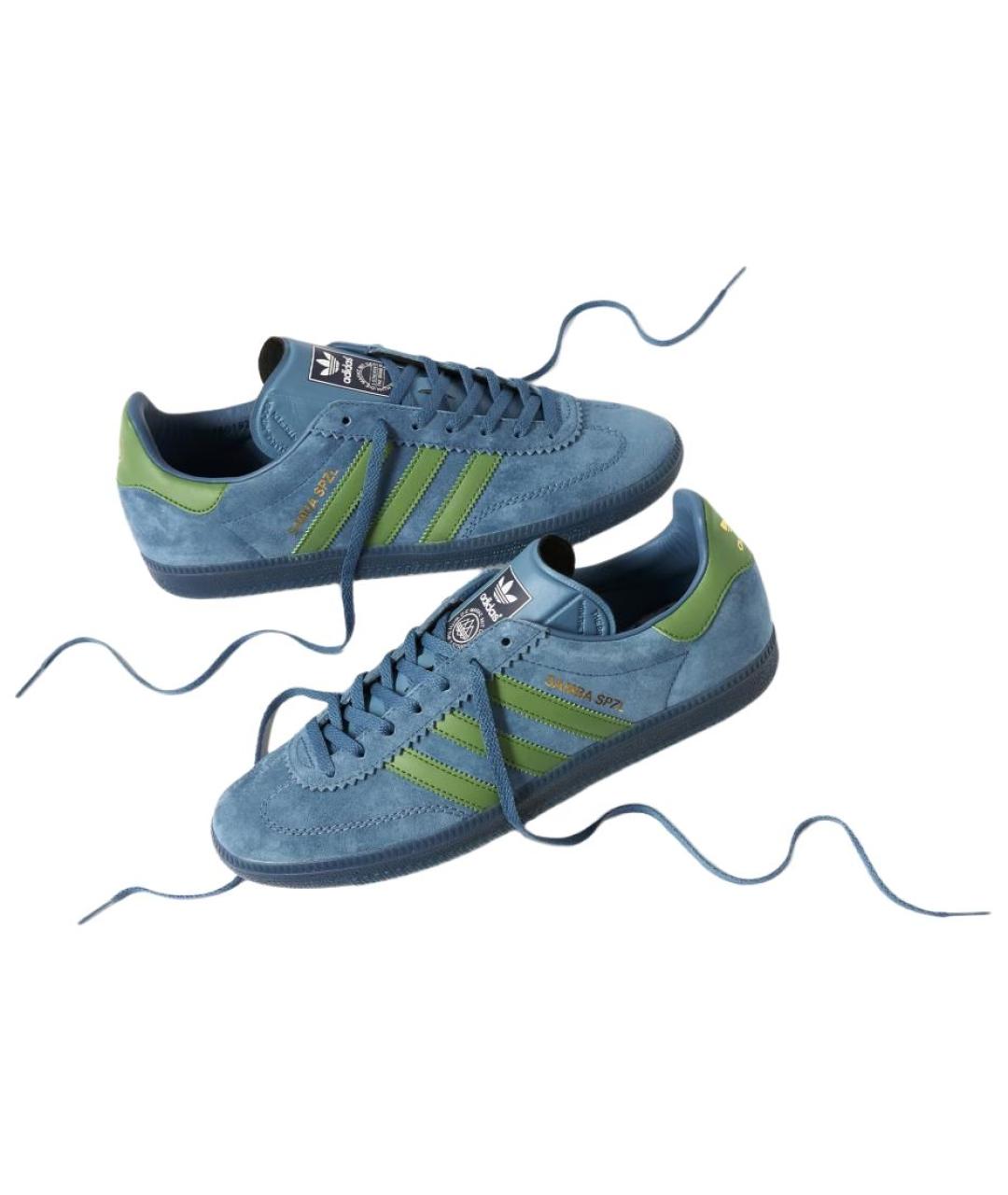ADIDAS Синие кеды, фото 4