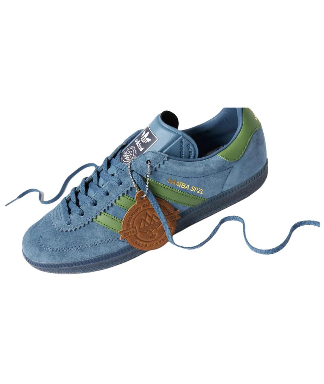 ADIDAS Синие кеды, фото 3