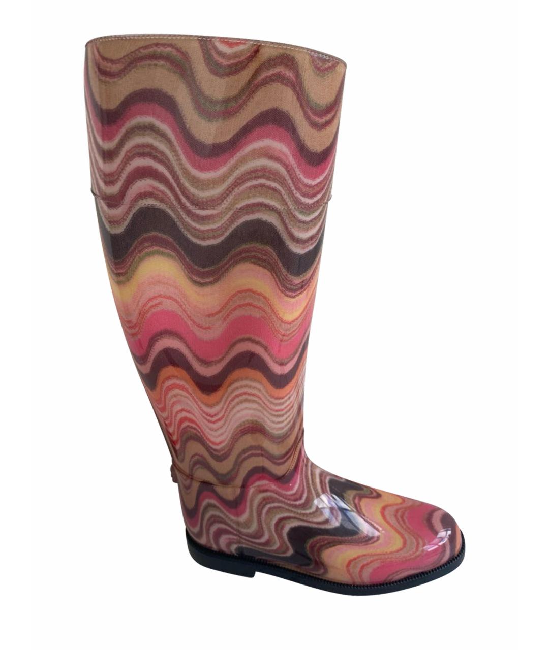 MISSONI Мульти резиновые сапоги, фото 1