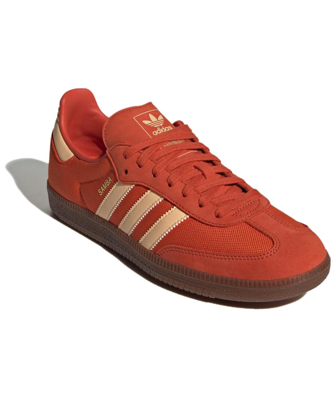 ADIDAS Оранжевое кеды, фото 4