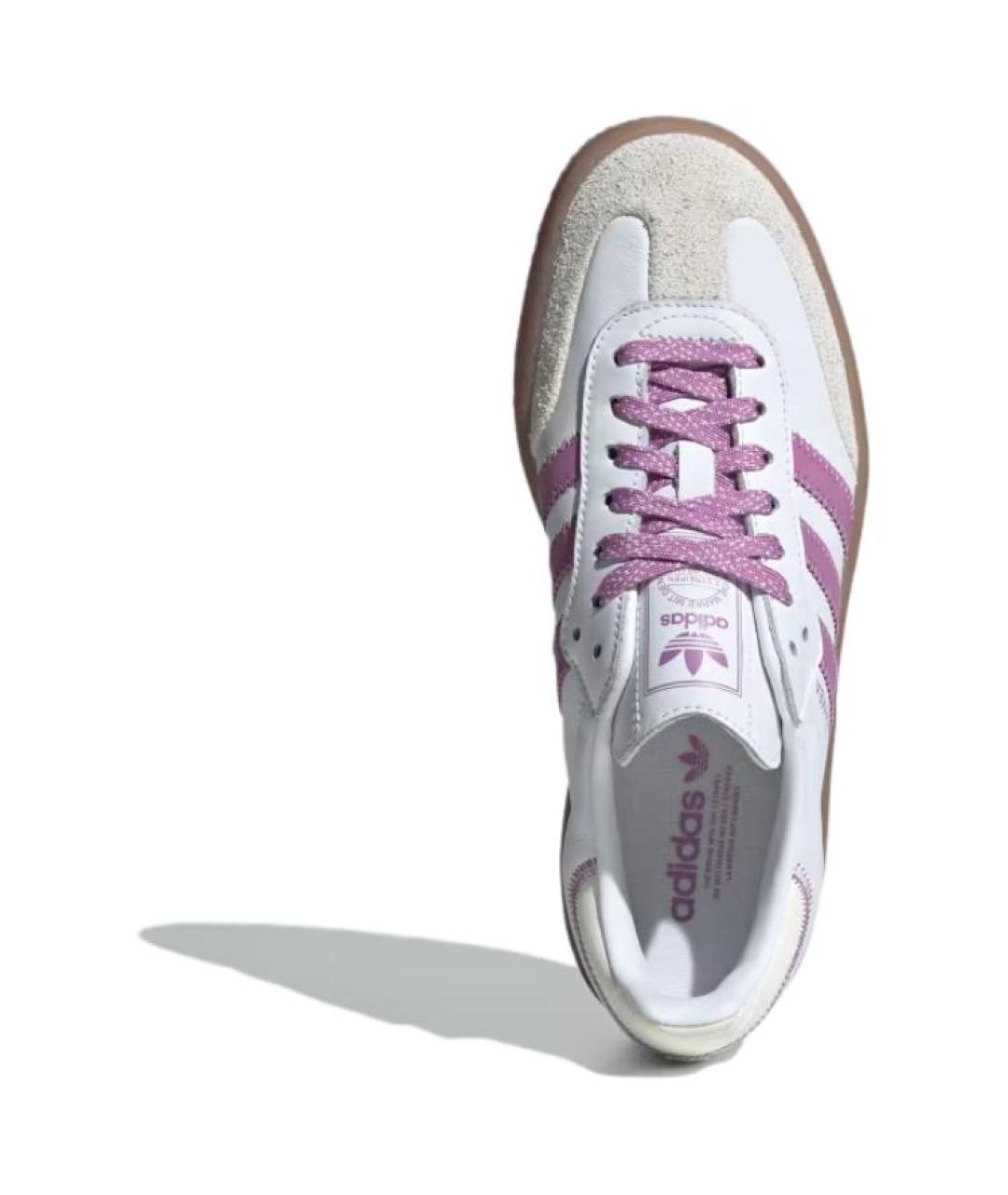 ADIDAS Белые кеды, фото 5