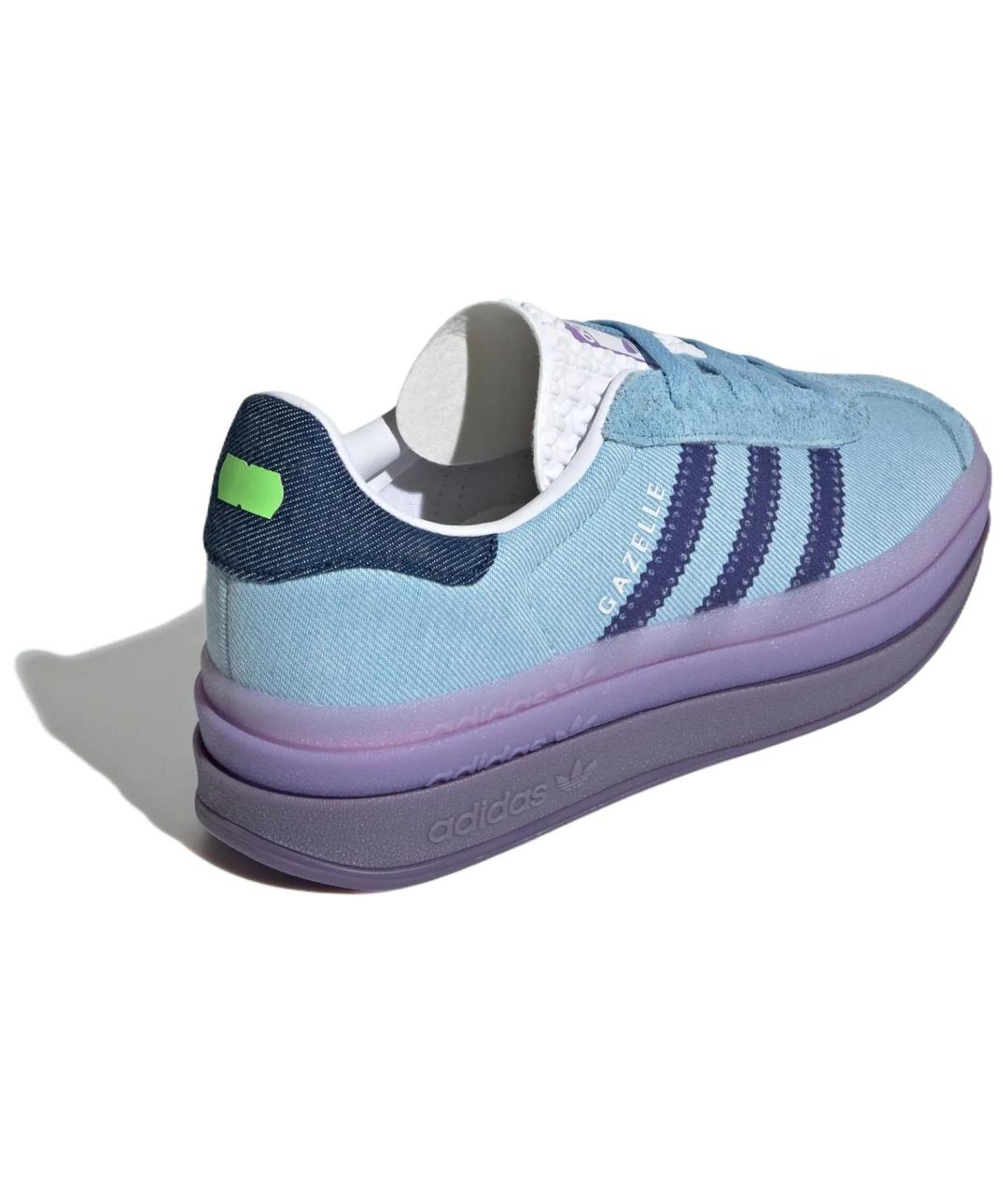 ADIDAS Голубые кеды, фото 5