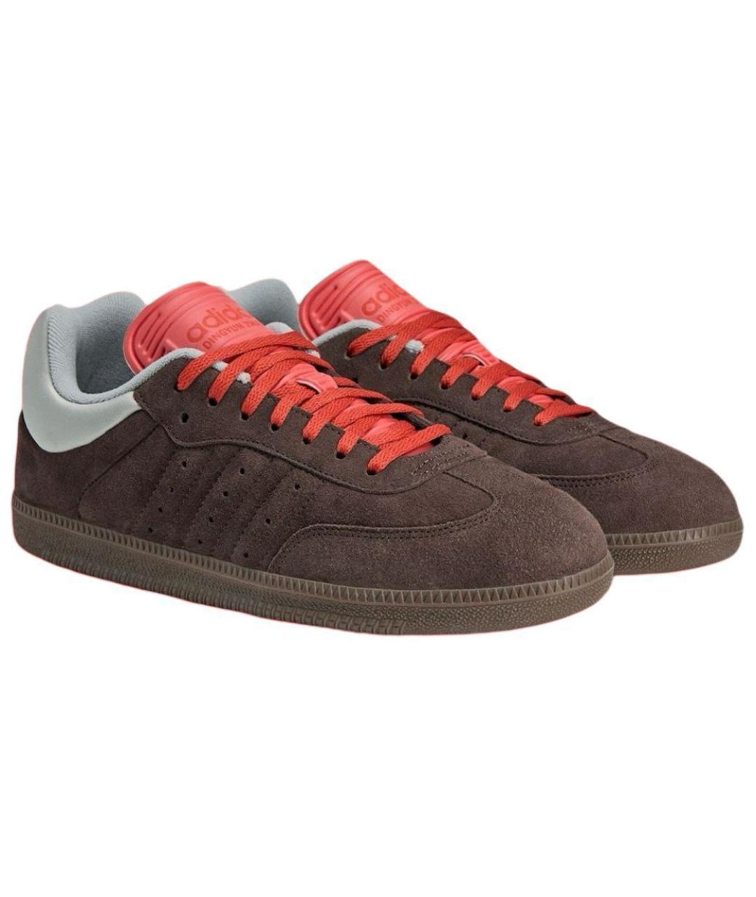 ADIDAS Коричневые кеды, фото 3