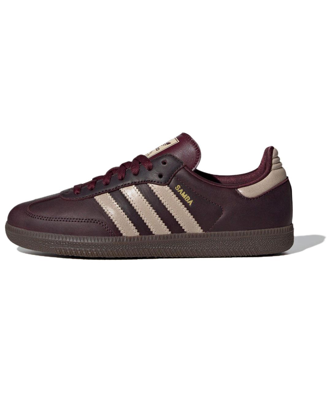 ADIDAS Бордовые кеды, фото 3