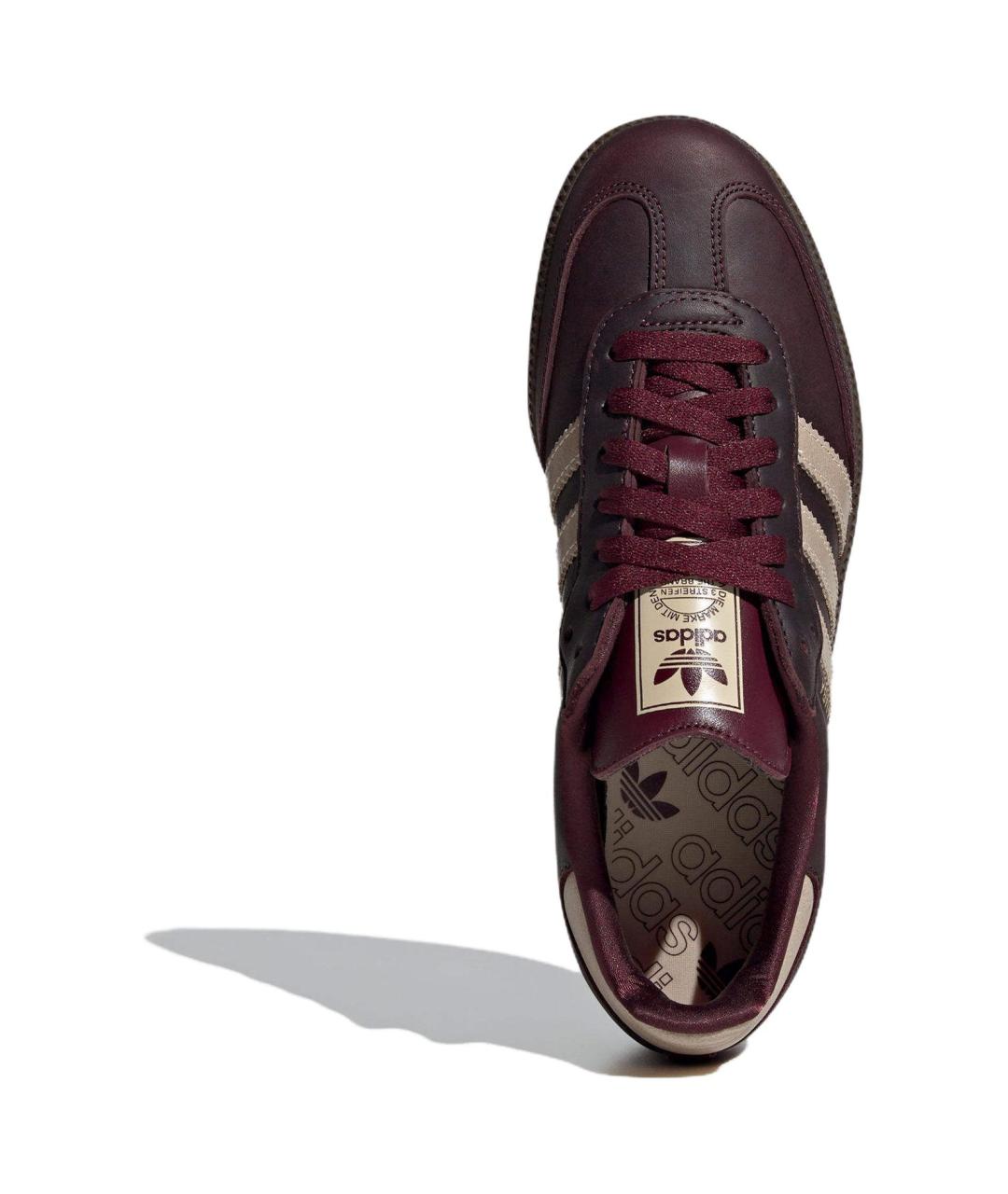 ADIDAS Бордовые кеды, фото 6