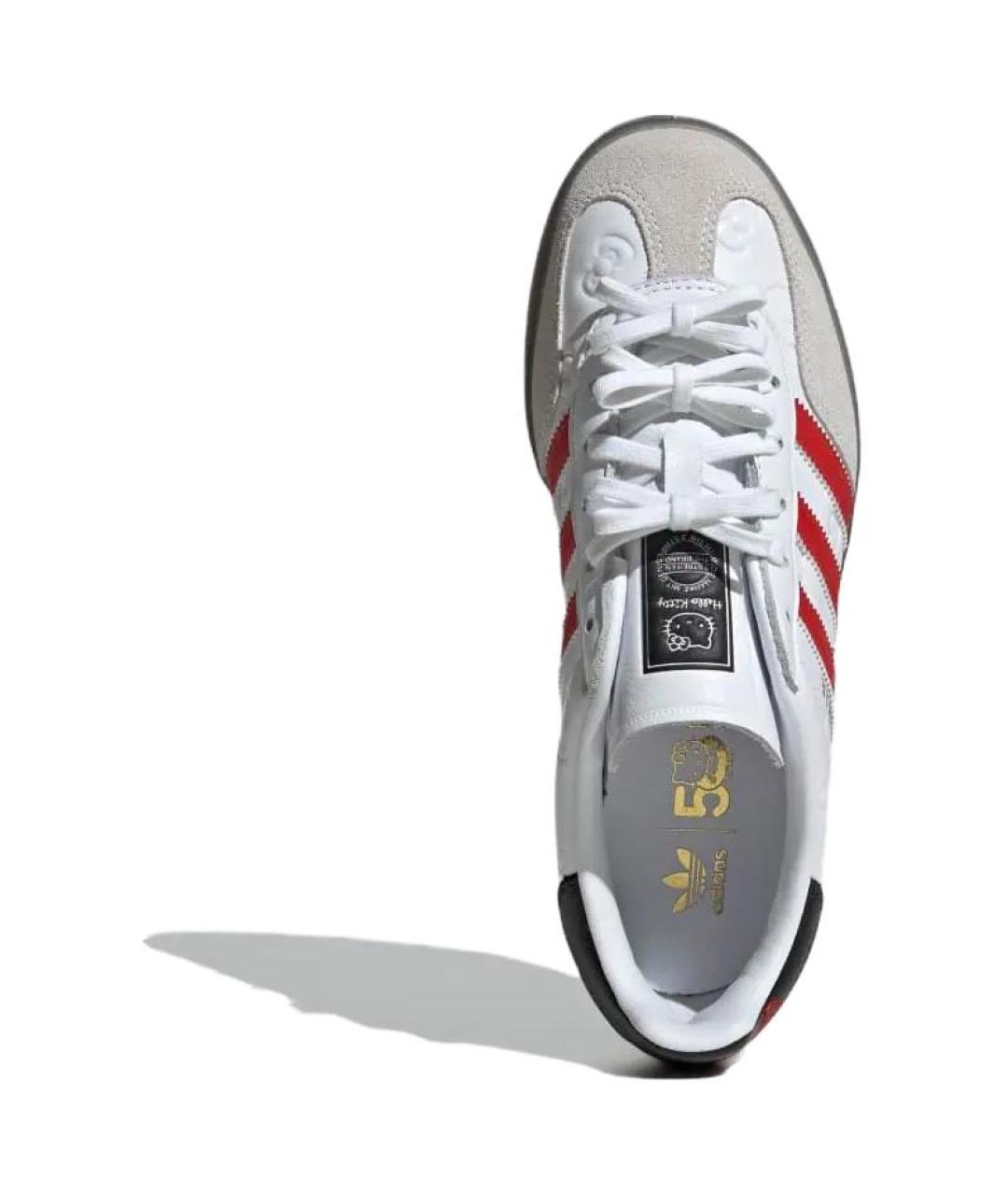 ADIDAS Белые кеды, фото 4