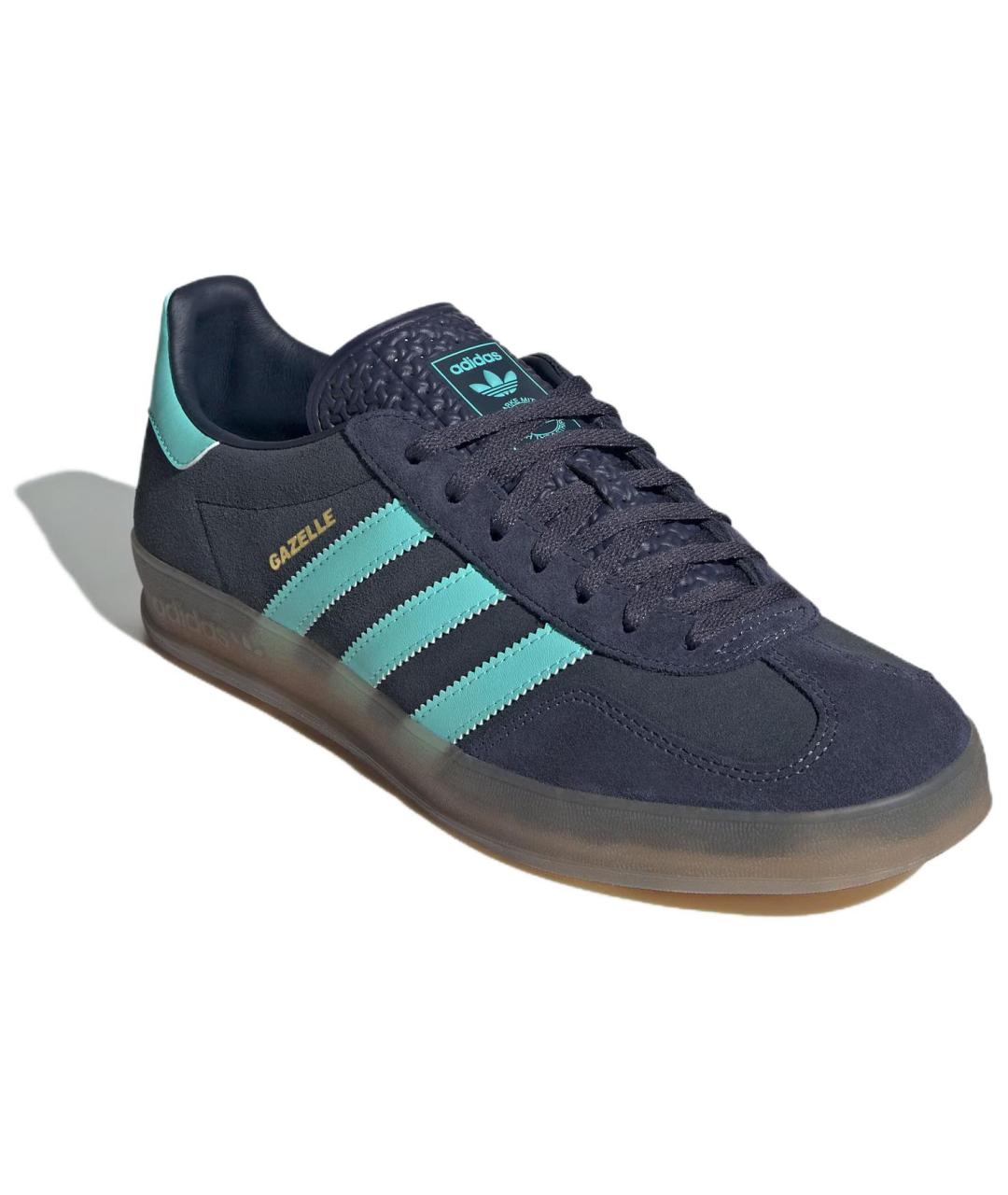 ADIDAS Темно-синие кеды, фото 3