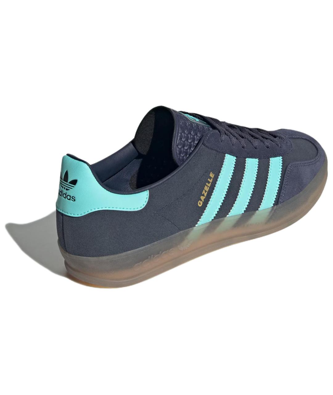 ADIDAS Темно-синие кеды, фото 4