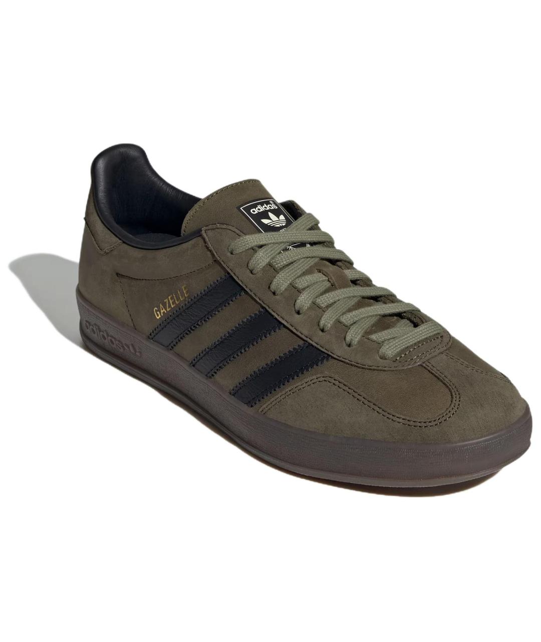 ADIDAS Зеленые кеды, фото 4