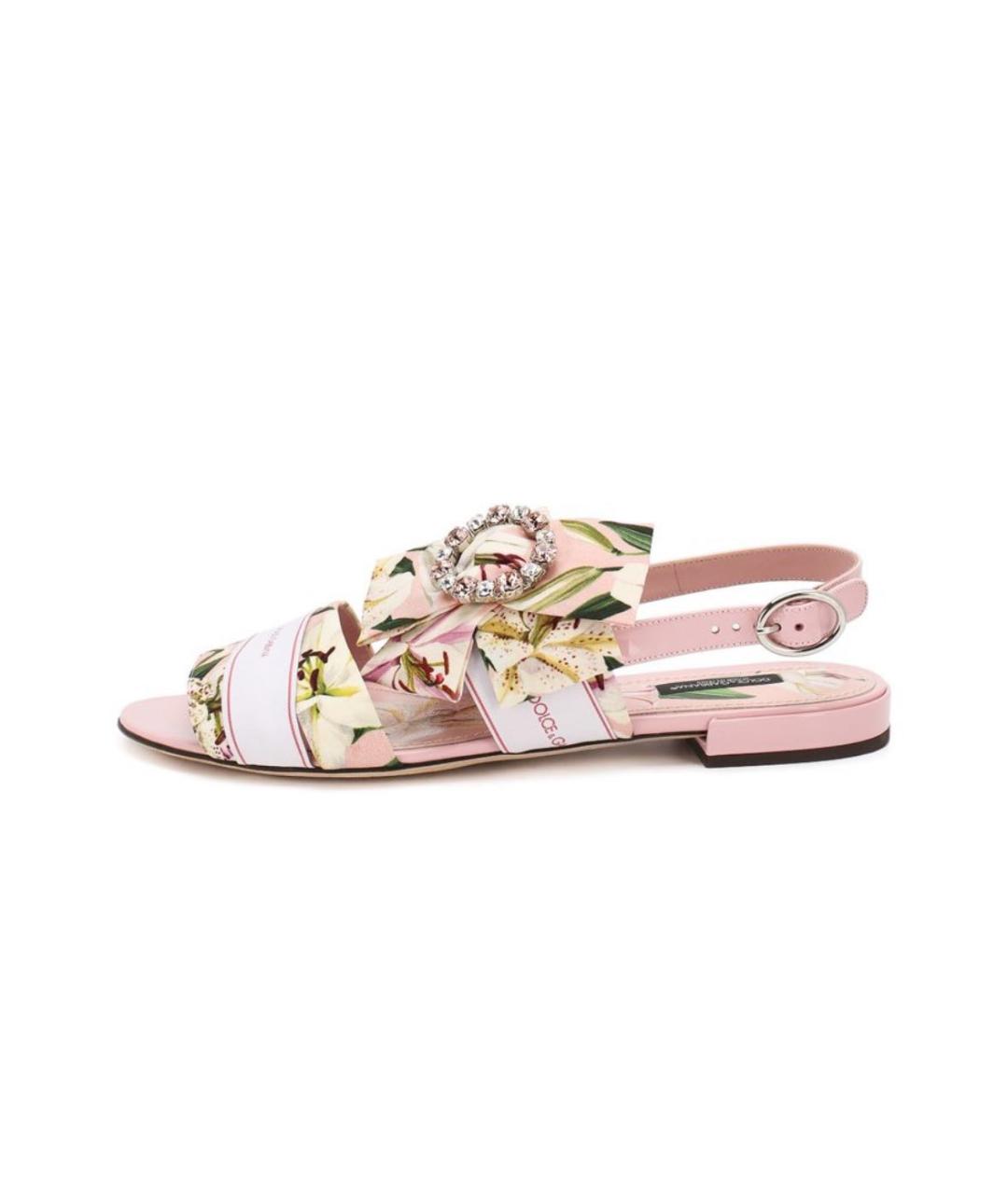 DOLCE&GABBANA Текстильные сандалии, фото 6