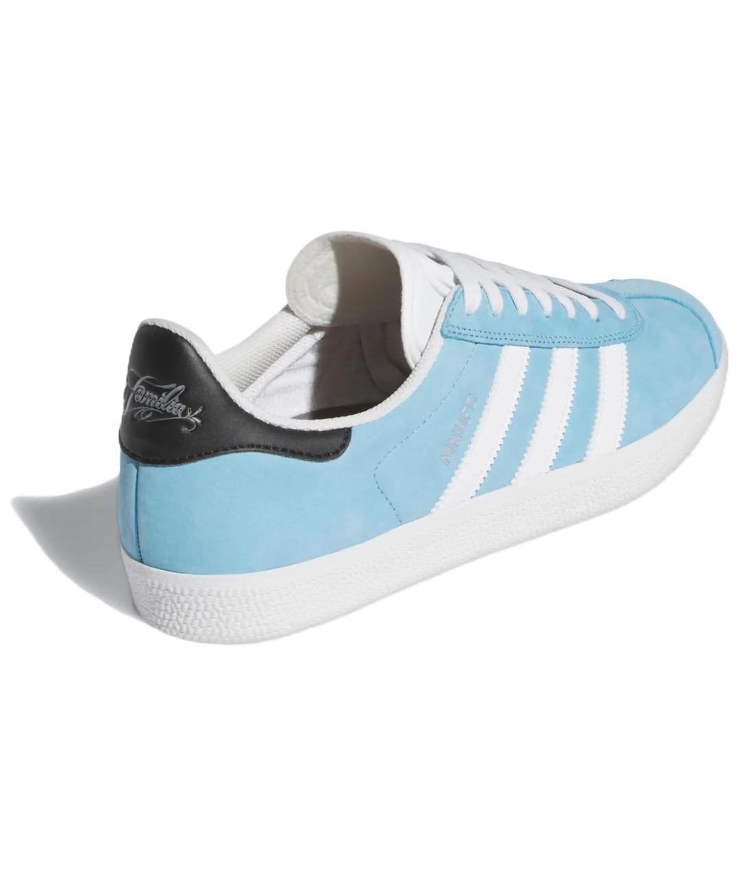 ADIDAS Голубые кеды, фото 5