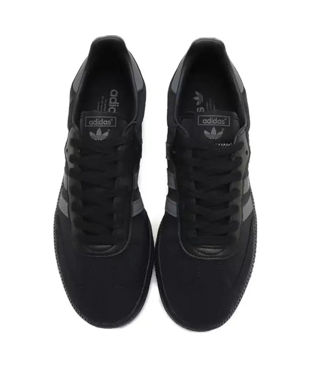 ADIDAS Черные кеды, фото 4