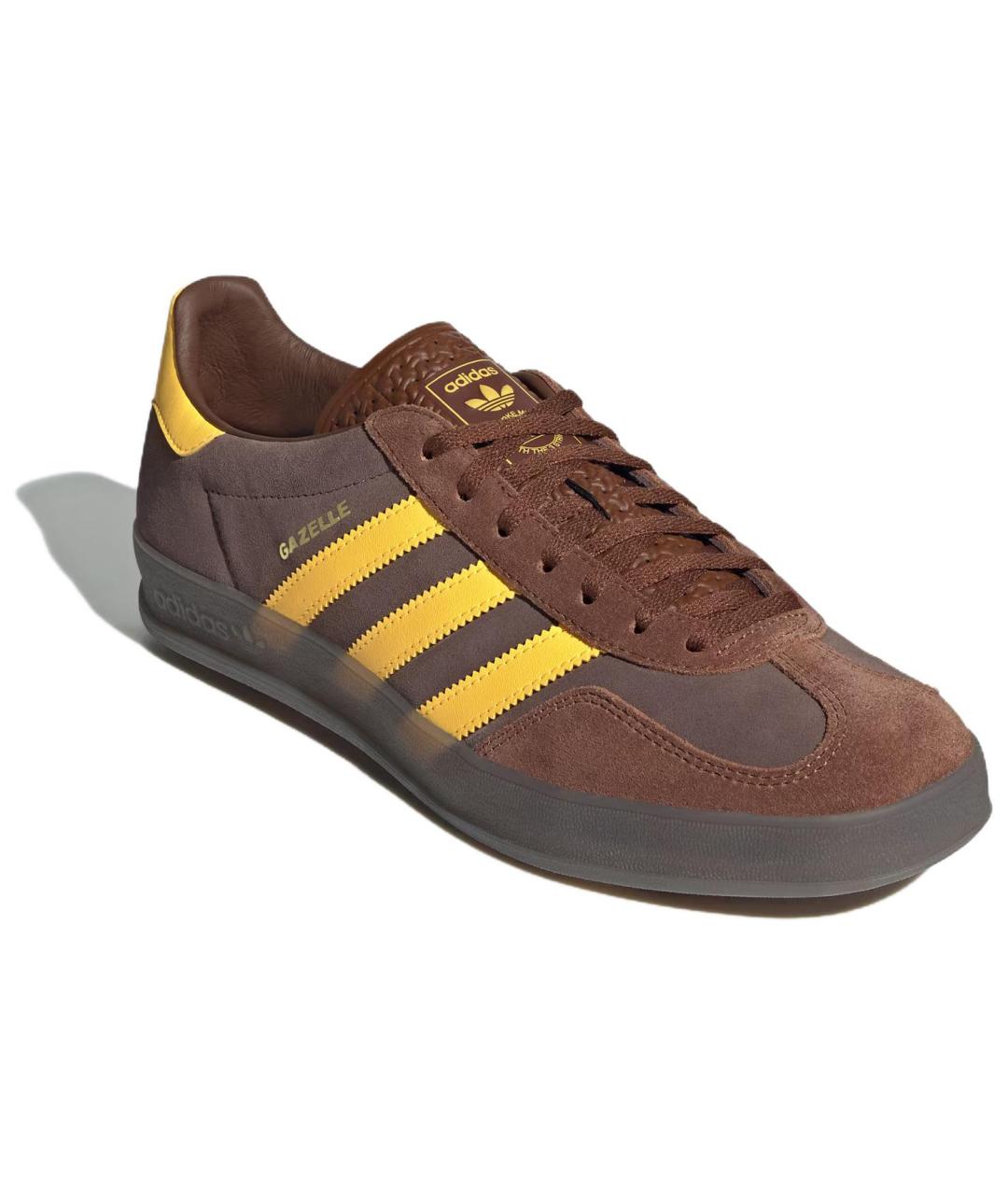 ADIDAS Коричневые кеды, фото 3
