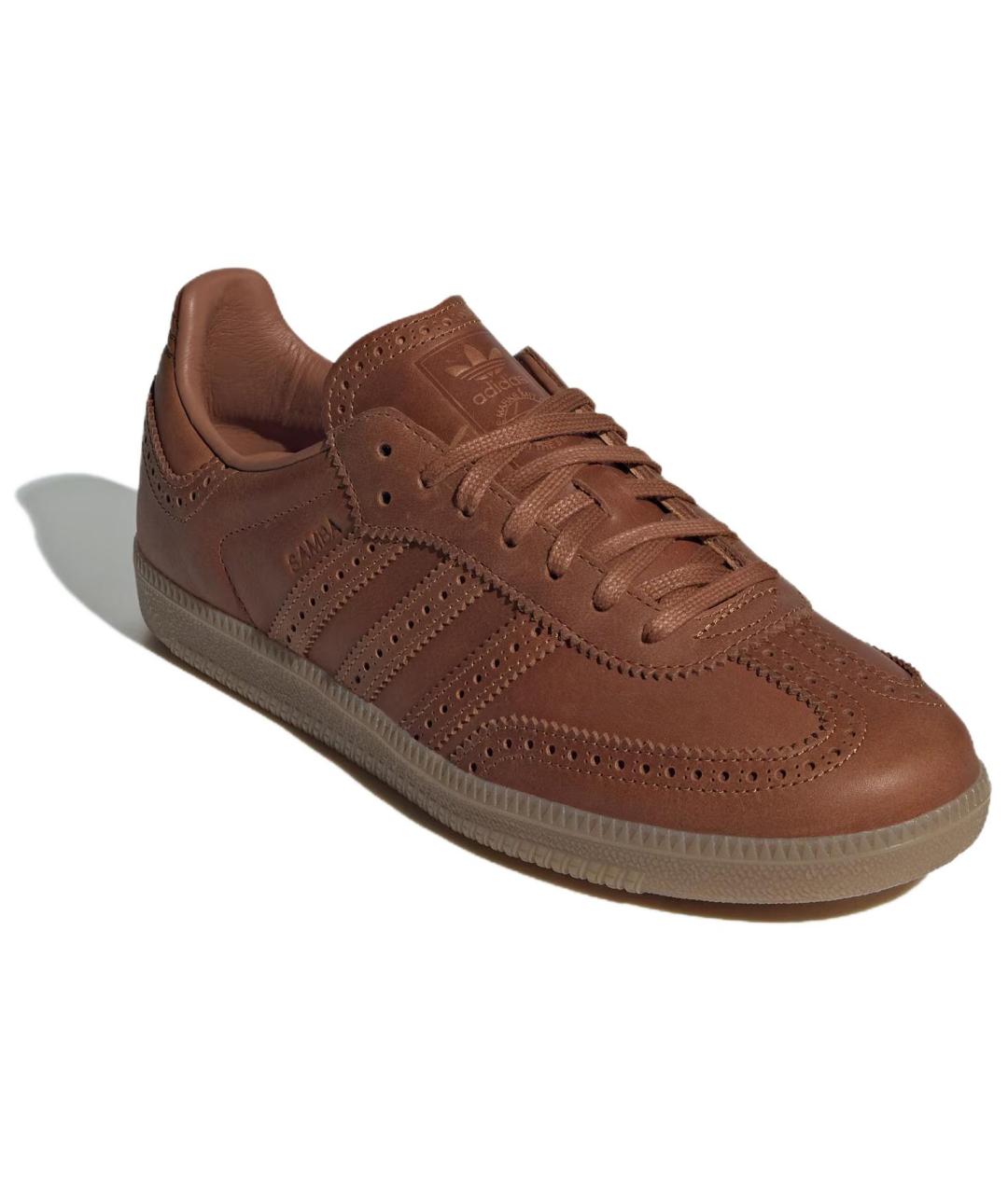 ADIDAS Коричневые кеды, фото 3