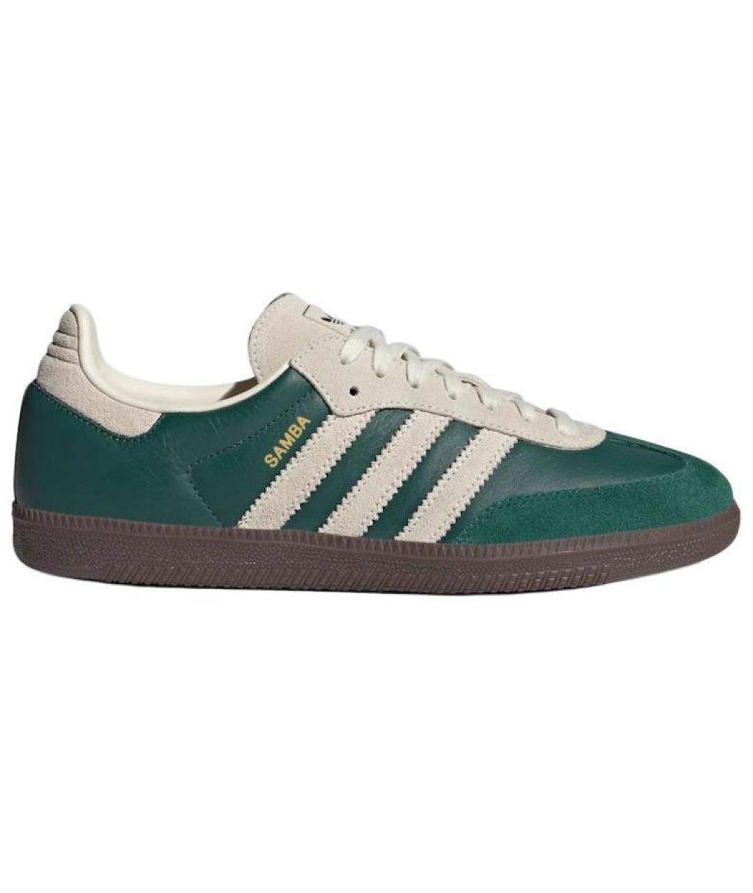 ADIDAS Зеленые кеды, фото 1