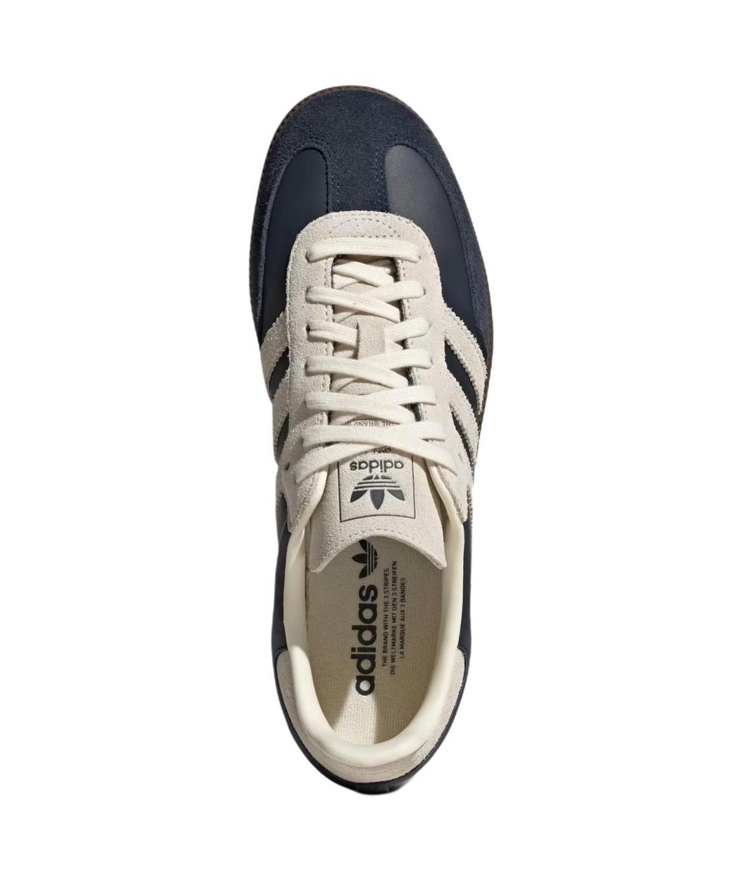 ADIDAS Темно-синие кеды, фото 4