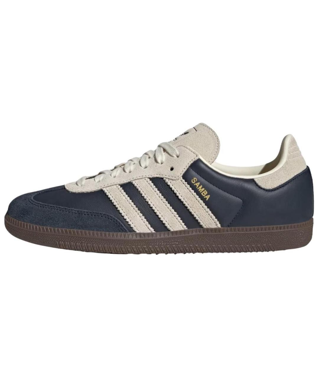 ADIDAS Темно-синие кеды, фото 2