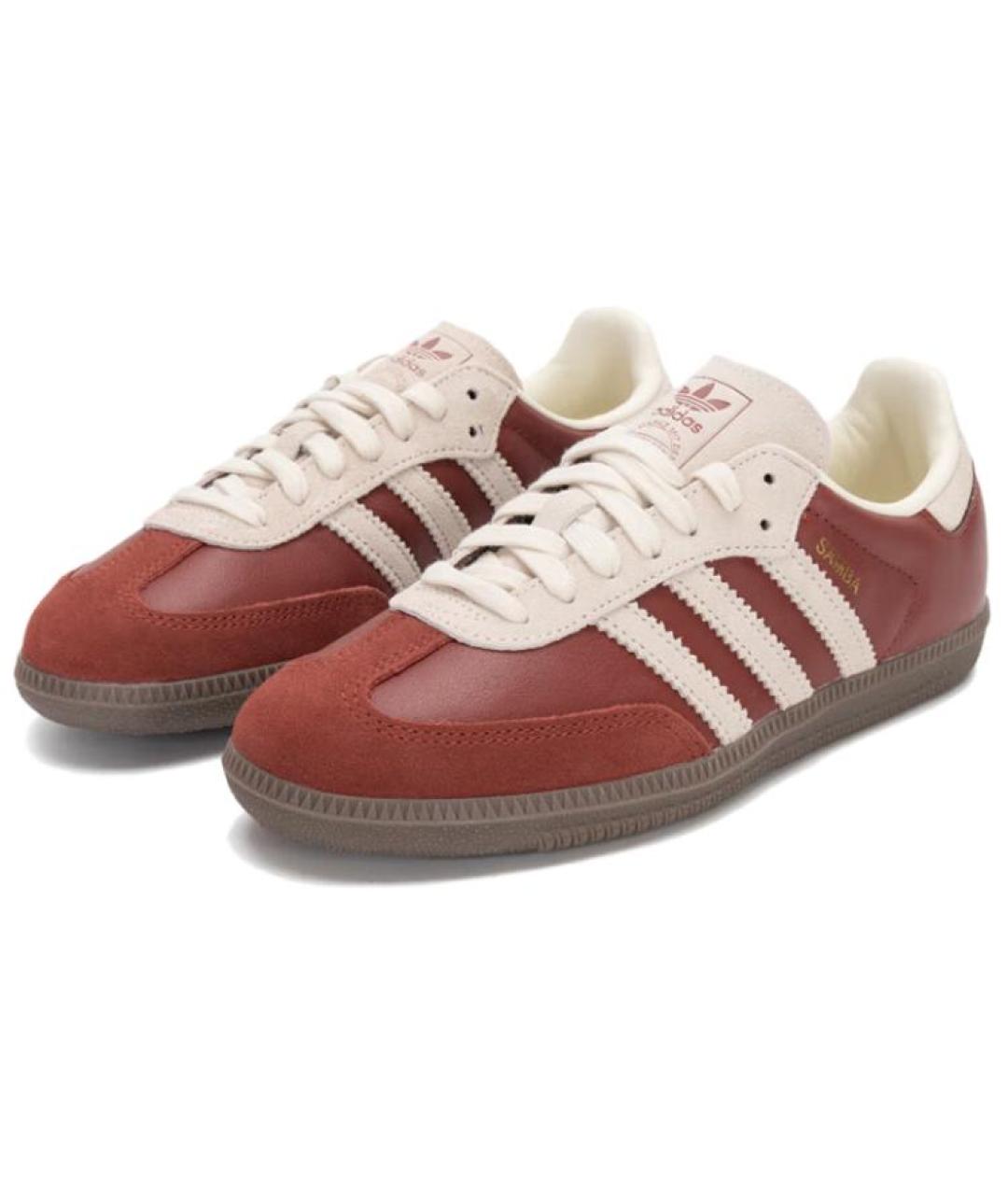 ADIDAS Красные кеды, фото 4