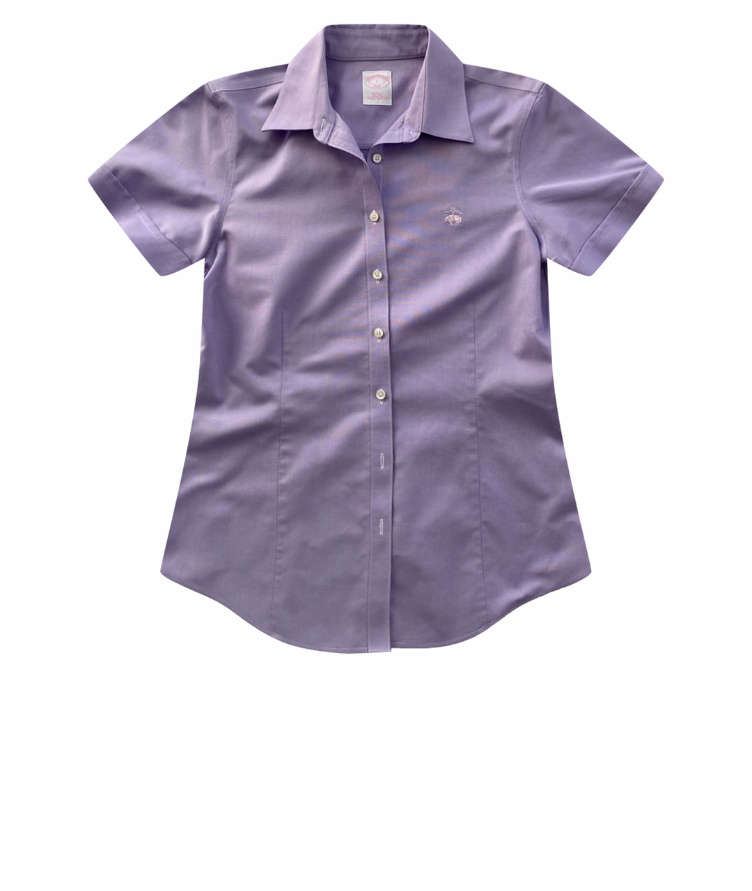 BROOKS BROTHERS Фиолетовая хлопковая рубашка, фото 1