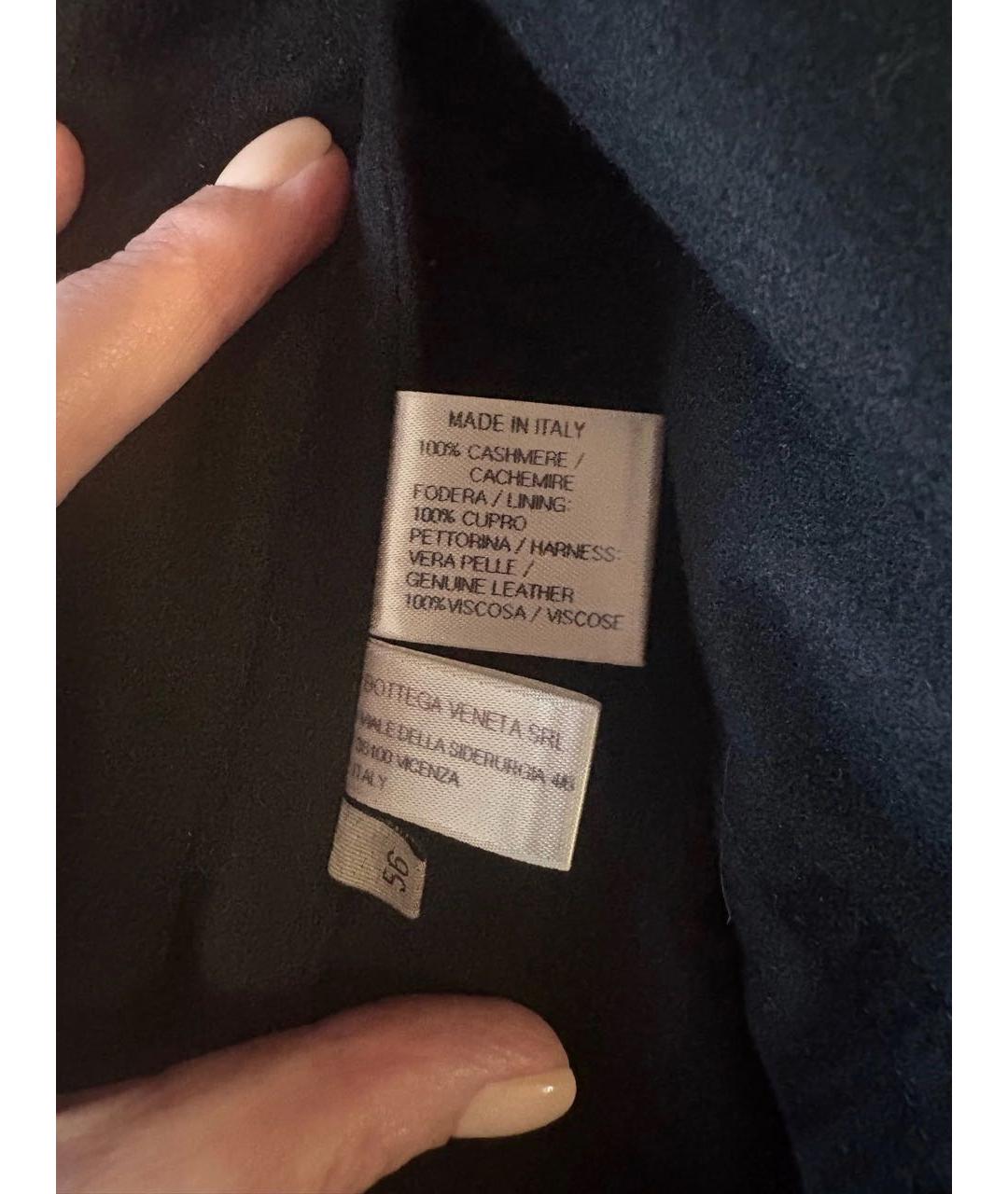 BOTTEGA VENETA Черная кожаная куртка, фото 5