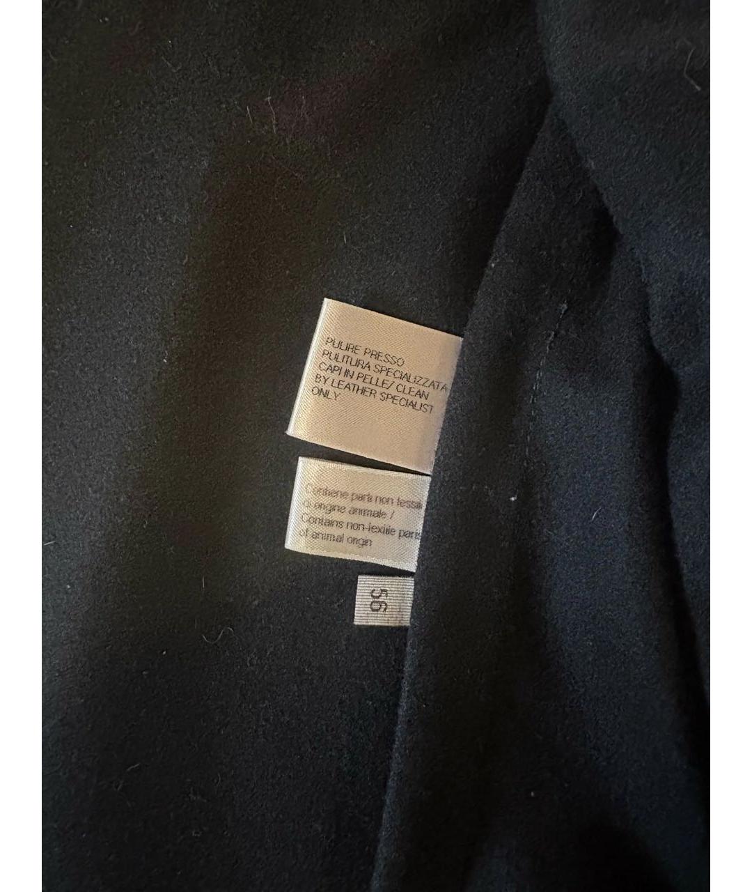 BOTTEGA VENETA Черная кожаная куртка, фото 4