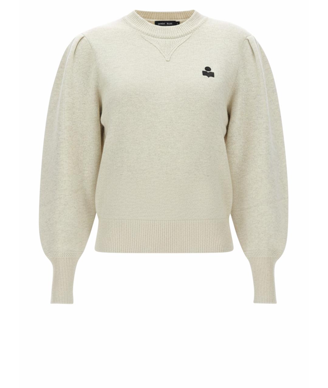 ISABEL MARANT Бежевый хлопковый джемпер / свитер, фото 1