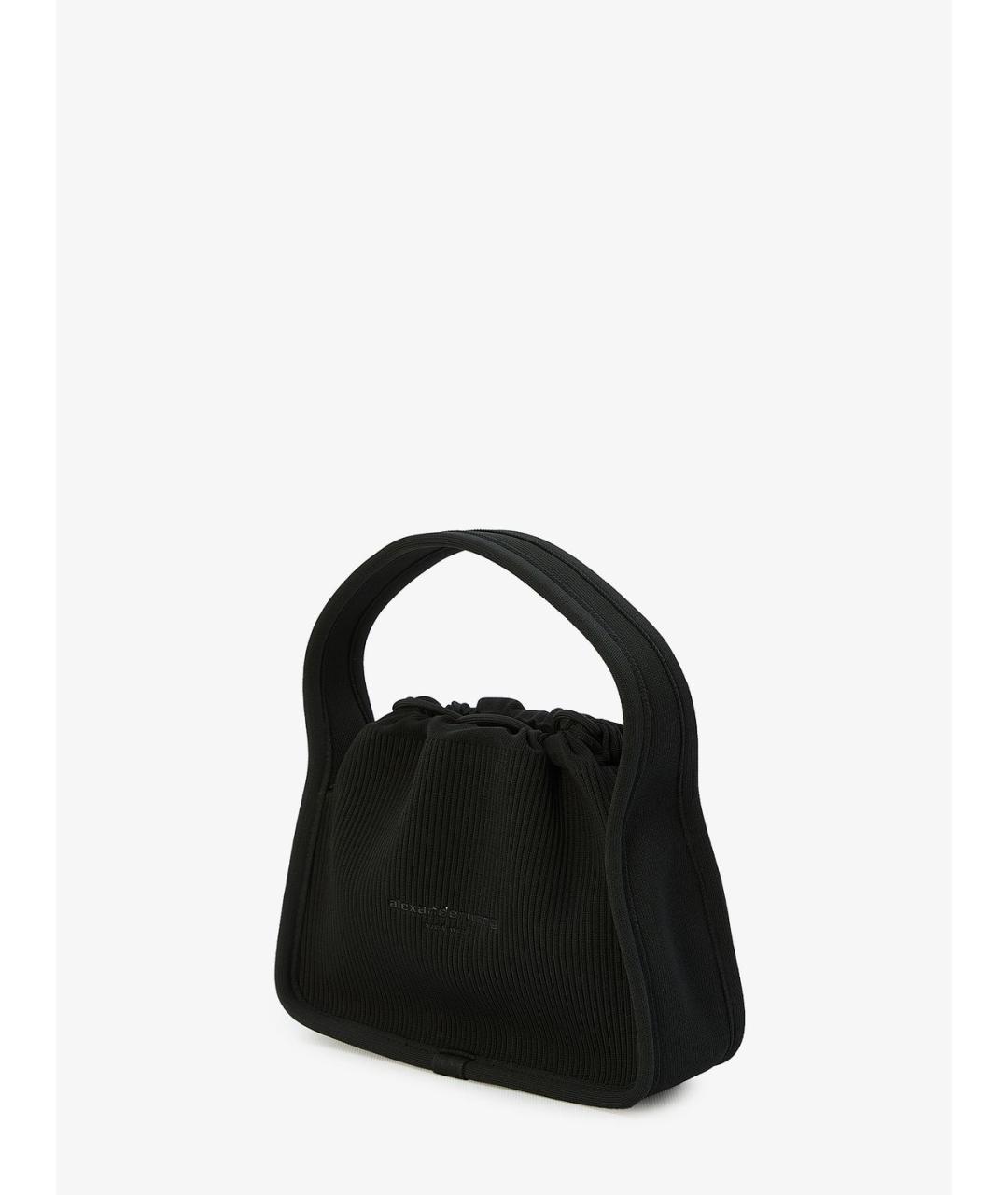 ALEXANDER WANG Черная синтетическая сумка с короткими ручками, фото 2